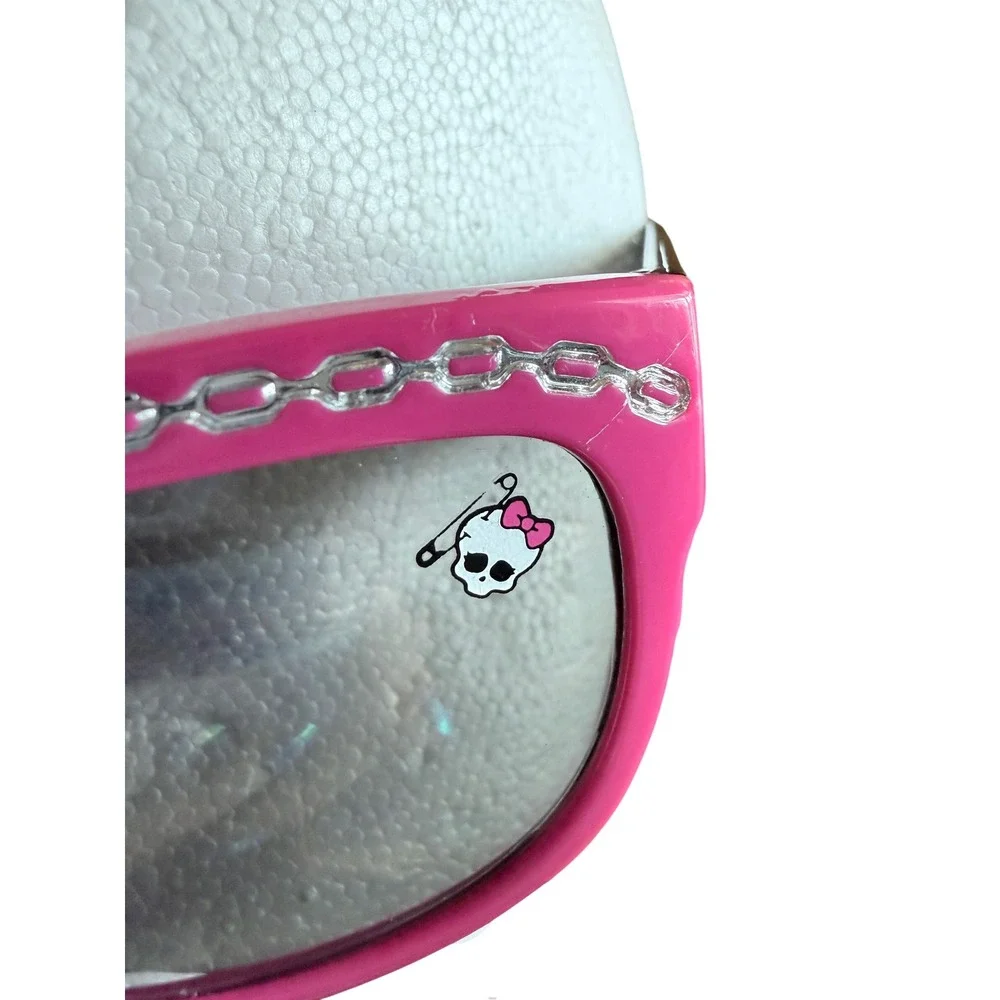 2015 Monster High Sunglasses Pink Skullette Goth Emo Scene Kidcore Y2K Mattel